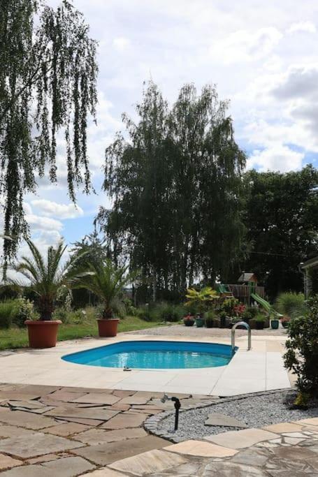 Ferienwohnung Weingut Lahmer August Kretzschau Exteriör bild