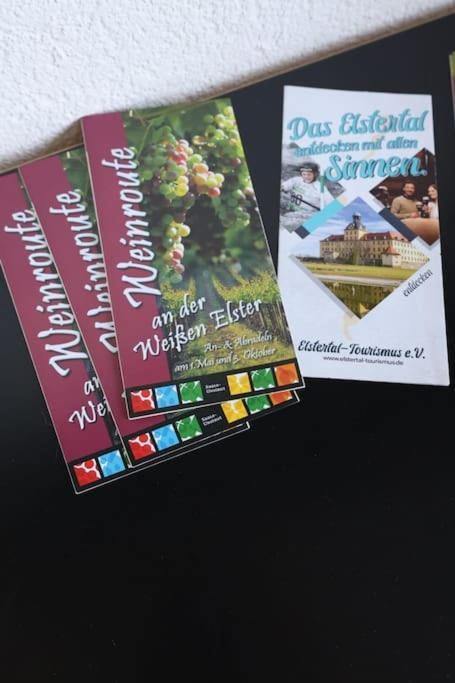 Ferienwohnung Weingut Lahmer August Kretzschau Exteriör bild